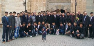 Afgan üniversite öğrencileri Beyşehirde 