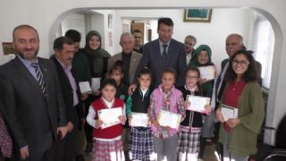 Beyşehir Kızılay'dan Dereceye Girenlere Öğrencilere Ödül