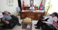 Başkan Özaltun'dan Kaymakam ve Emniyet Müdürüne Ziyaret