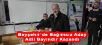 Beyşehir Adil Bayındır Dedi.