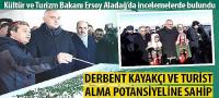 Kültür ve Turizm Bakanı Ersoy Aladağ’da İncelemelerde Bulundu