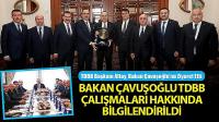 TDBB Başkanı Altay, Bakan Çavuşoğlu’nu Ziyaret Etti