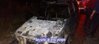 Beyşehir’de araç yangını 