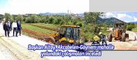 Başkan Altay, Akçabelen-Göynem mahalle yolundaki çalışmaları inceledi