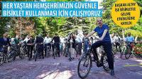 Başkan Altay, 'Her Yaştan Hemşehrimizin Güvenle Bisiklet Kullanması İçin Çalışıyoruz'