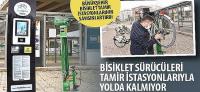 Büyükşehir Bisiklet Tamir İstasyonlarının Sayısını Artırdı