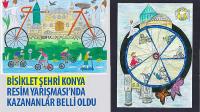 'Bisiklet Şehri Konya' Resim Yarışması’nda Kazananlar Belli Oldu