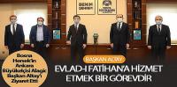 Bosna Hersek Büyükelçisi Alagic Başkan Altay’ı Ziyaret Etti