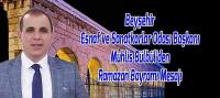 Beyşehir Esnaf Odası Başkanı Bülbül’den Ramazan Bayramı Mesajı