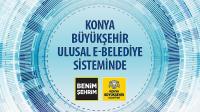 Konya Büyükşehir Ulusal e-Belediye Sisteminde