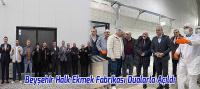 Beyşehir Halk Ekmek Fabrikası Dualarla Açıldı