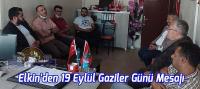 Ak Parti Beyşehir İlçe Başkanı Recep Elkin'in Gaziler Günü Mesajı