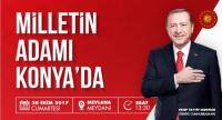 Cumhurbaşkanı Erdoğan Konyalılarla Buluşuyor