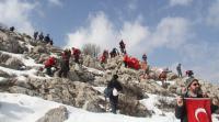Dağcı ve Doğaseverler Afrin Şehitleri İçin Tırmandı