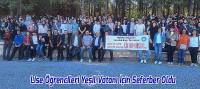 Beyşehir'de Lise Öğrencileri Yeşil Vatanı İçin Seferber Oldu