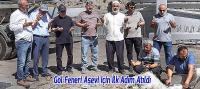 Göl Feneri Aşevi İçin İlk Adım Atıldı: Temel Atma Ve Direk Montaj Çalışmaları Dualarla Başladı