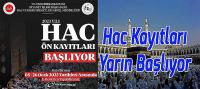 2023 Yılı Hac Kayıtları Yarın Başlıyor