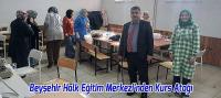 Beyşehir Halk Eğitim Merkezi'nden Kurs Atağı