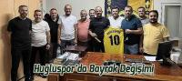 Huğluspor’da Bayrak Değişimi