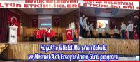 Hüyük’te İstiklal Marşı’nın Kabulü ve Mehmet Akif Ersoy’u Anma Günü programı