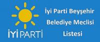 Millet İttifakı Beyşehir Belediye Meclis Üyesi Adayları