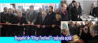 Beyşehir’de Kitap Festivali coşkuyla açıldı