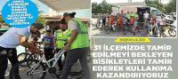 Konya Büyükşehir Bisiklet Tamircisi Olmayan Mahallelere 'Bisbulans' İle Hizmet Götürüyor