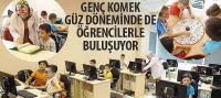 Genç KOMEK Güz Döneminde de Öğrencilerle Buluşuyor