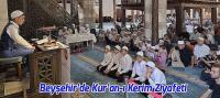 Beyşehir’de Kur’an-ı Kerim Ziyafeti ve Güzel Okuma Yarışması Yoğun İlgi Gördü