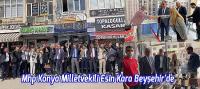 Mhp Konya Milletvekili Esin Kara Beyşehir'de