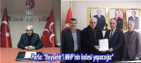 MHP’nin yeni ilçe başkanı Parla: “Beyşehir’i MHP’nin kalesi yapacağız”