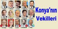 Konya'nın Yeni Dönem Milletvekilleri