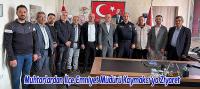 Muhtarlardan İlçe Emniyet Müdürü Kaymakcı’ya Hayırlı Olsun Ziyareti