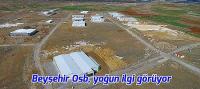 Beyşehir Osb, sanayicilerden yoğun ilgi