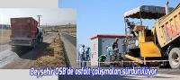 Beyşehir OSB’de asfalt çalışmaları devam ediyor