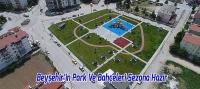 Beyşehir’in Park Ve Bahçeleri Sezona Hazır