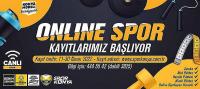 Konya Büyükşehir Online Spor Kayıtları Başladı
