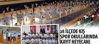 28 İlçede Kış Spor Okullarında Kayıt Heyecanı