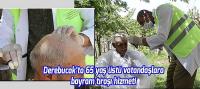 Derebucak'ta 65 yaş üstü vatandaşlara bayram tıraşı hizmeti
