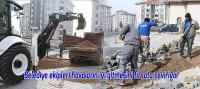 Beyşehir Belediyesi TOKİ Mahallesindeki çalışmalarını sürdürüyor