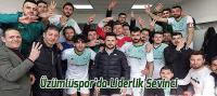 Üzümlüspor'da Liderlik Sevinci