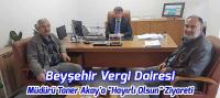 Beyşehir Vergi Dairesi'nin Müdürü Taner Akay'a 