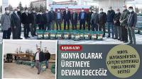 Konya Büyükşehir’den Çiftçiye Sertifikalı Yonca Tohumu Desteği