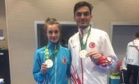Beyşehirli Milli Tekvandoculardan Türkiye’ye İki Madalya