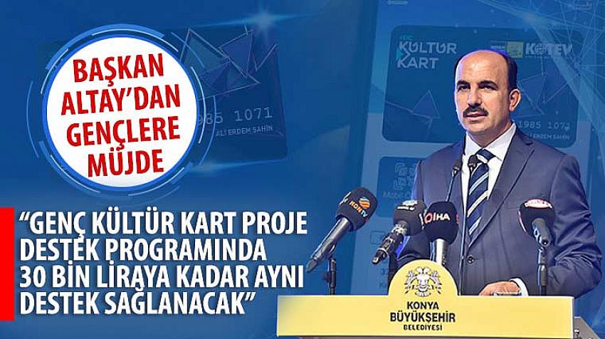 Başkan Altay’dan Gençlere Müjde