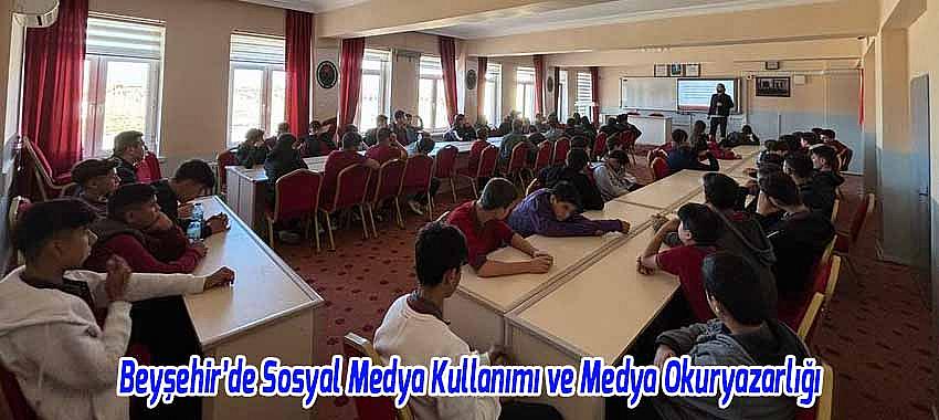 Beyşehir’de Sosyal Medya Kullanımı ve Medya Okuryazarlığı Semineri