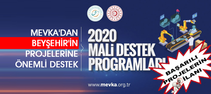 Mevka'dan Beyşehir'in Projelerine Önemli Destek