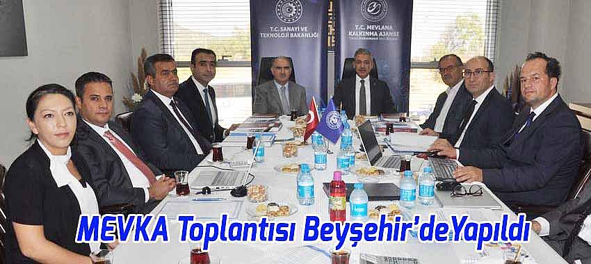 Beyşehir'de MEVKA Toplantısı Yapıldı