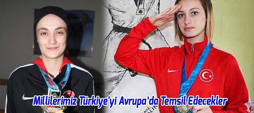 Millilerimiz, Türkiye'yi Avrupa Tekvando Şampiyonası'nda Temsil Edecekler