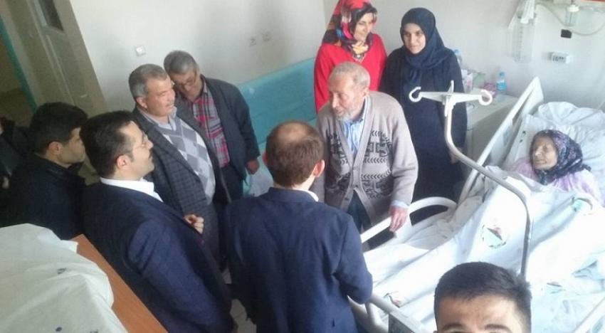 Beyşehir Muhtarlar Birliğinden Hasta Ziyareti